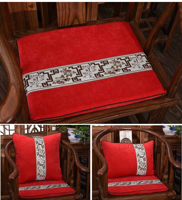 Лоскутное роскошное бархатный стул подушки сиденья диванные подушки декоративные диванные подушки высокого класса Рождественская подушка для кресла