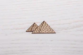 

Wooden giza pyramid plywood Cut Laser Cutting, wood cutout, plywood figure, shape wood Ornaments Craft Decoration Unpainted