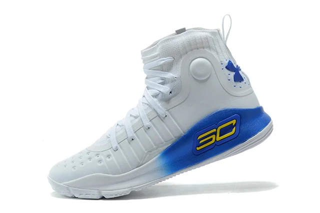 curry 4 gold and white