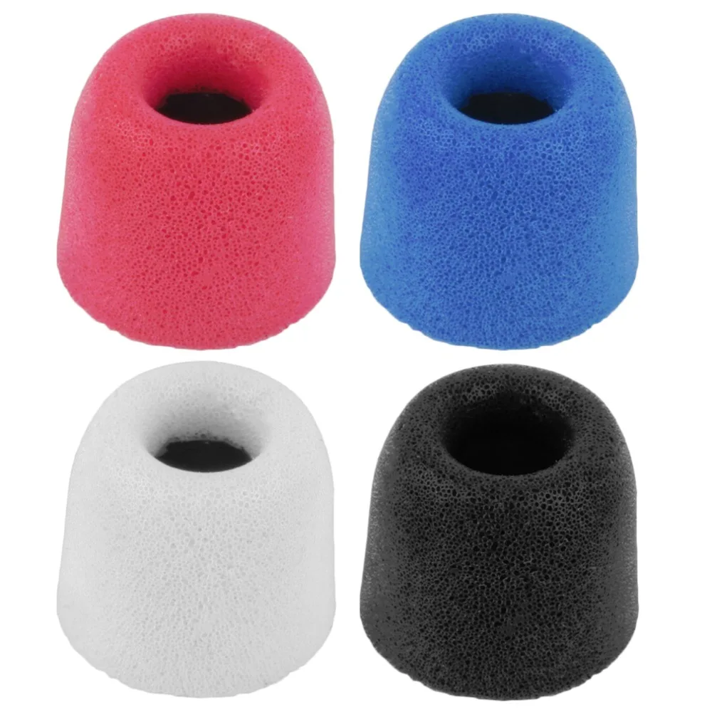 

Replacement Headphone Earphone Soft Foam Sponge Ear Pad Cover Earbud (Red)