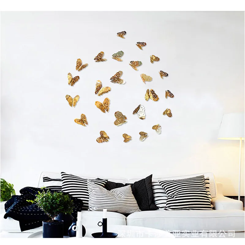 12pcs-lot-3D-PVC-Wall-Stickers-Butterflies-Hollow-DIY-Home-Decor-Poster-Kids-Rooms-Wall-Decoration(1)