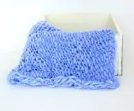 Blanket H Новорожденных трикотажные волокно одеяло слои детская корзина писака наполнитель реквизит для фотосессии вязать ткань Blabket опора - Цвет: Blanket H
