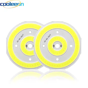 

65mm Diameter Round DC12V COB LED 20W 12V LED Light Bulb Cold White Lighting Source for DIY Auto Car Lamps Decor Lights