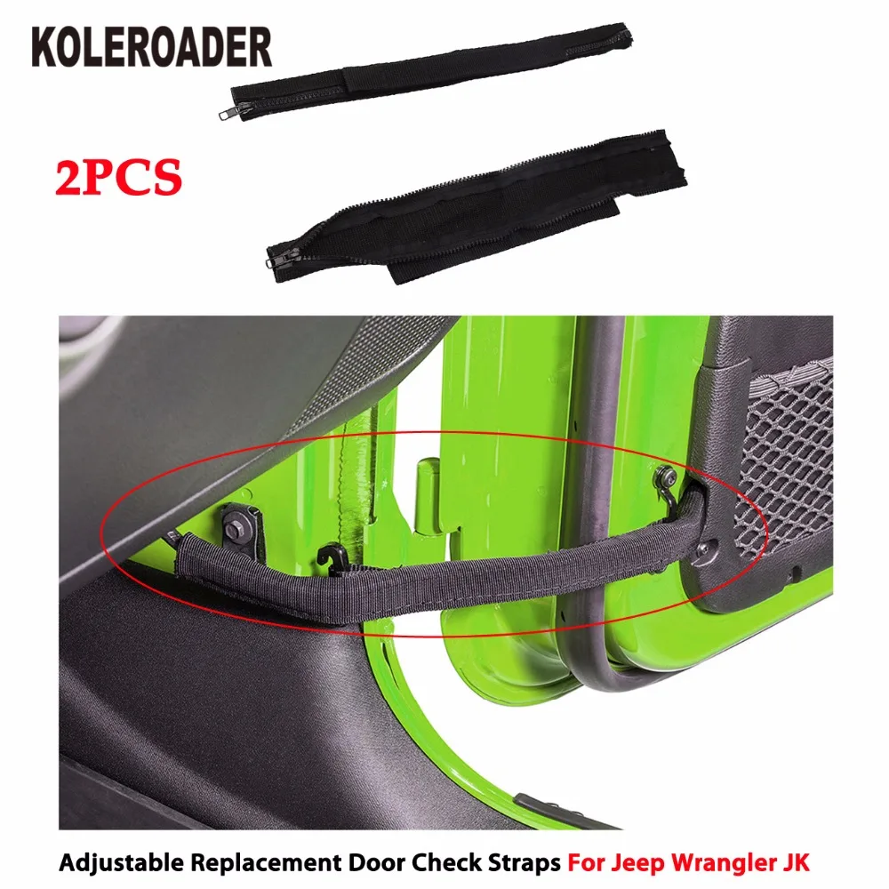 Replacement Adjustable Door Limiting Strap Hinge Cloth For Jeep Wrangler Jk Unlimited 07 18 Door Check Strap Wiring Protector Seat Belts Padding Aliexpress