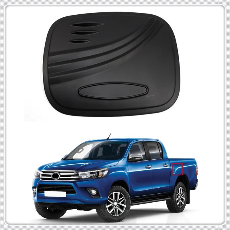 TOYOTA HILUX REVO 2015-2017 CHROME FUEL OIL TANK CAP DOOR COVER