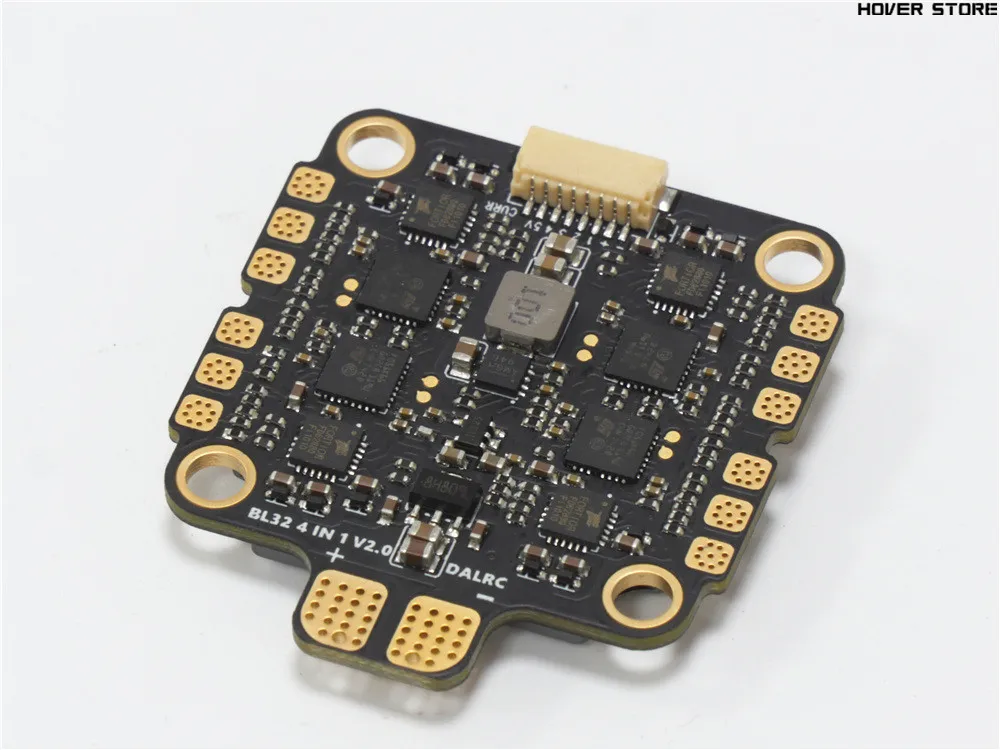 DALRC 4IN1 ENGING PRO 40A ESC 3 5S Blheli_32 4 в 1 Бесщеточный DSHOT1200 Ready w/ 5V BEC обновленная версия для FPV