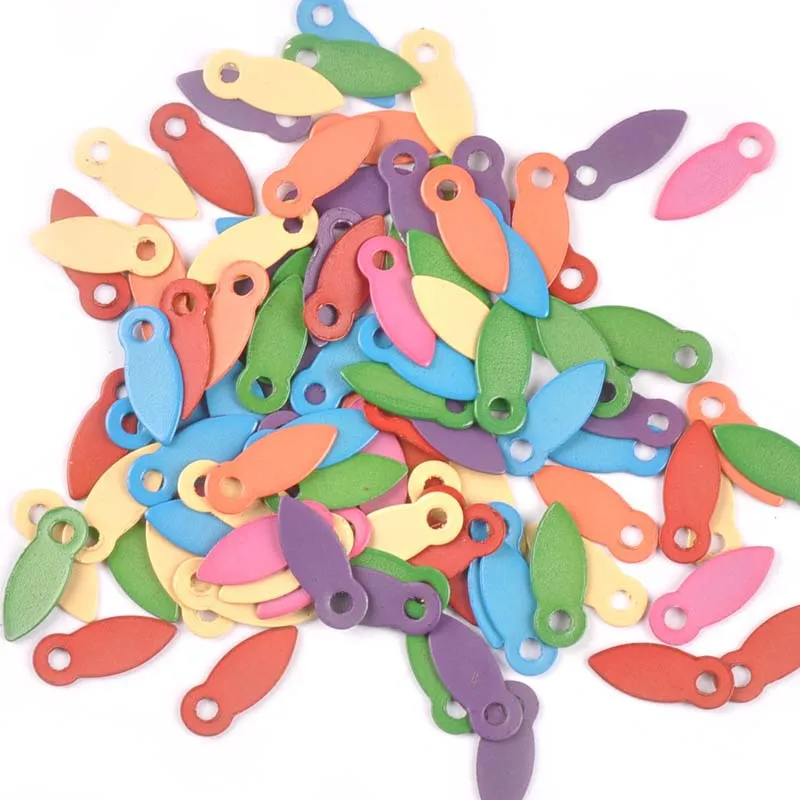 Metal Brads Multicolor For Scrapbook Embellishment Rotating Locks Buttons Brad DIY Photo Album Frame Handmade Shoes Decor 100Pcs