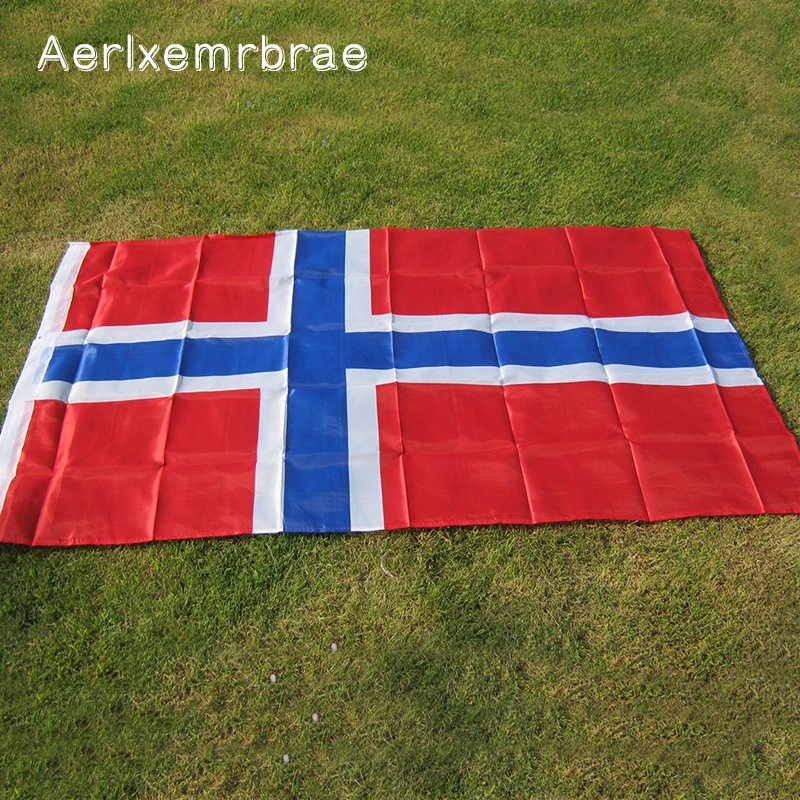 aerlxemrbrae норвежский флаг баннер 90*150 см национальный флаг для фестиваля украшение дома норвежский флаг