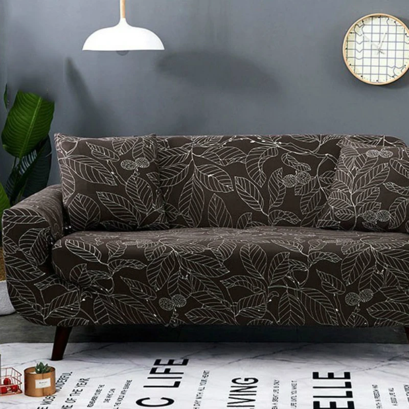

Floral Sofa Cover Furniture Protector Tight Wrap Elegant High Quality Slipcovers Elastic Sofa Cover Home Decor 1/2/3/4 Seater