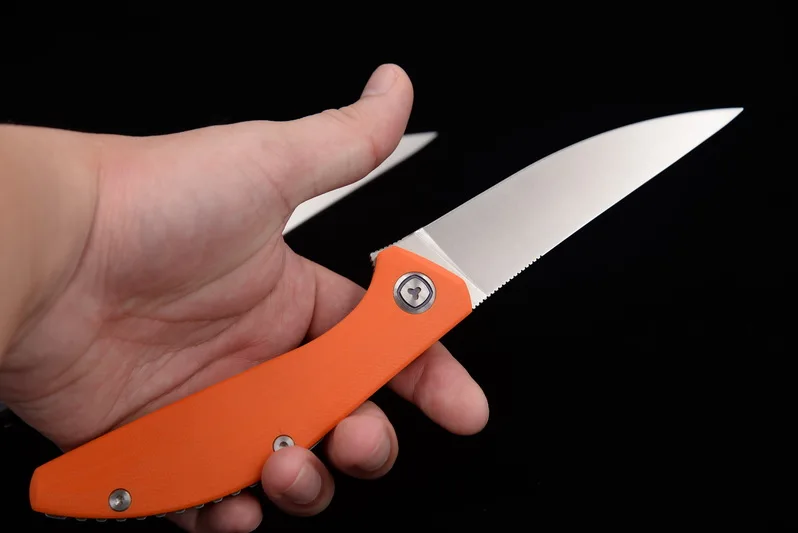 Складной нож JUFULE Sigma с шарикоподшипником лезвие D2 рукоятка G10 карманный кухонный