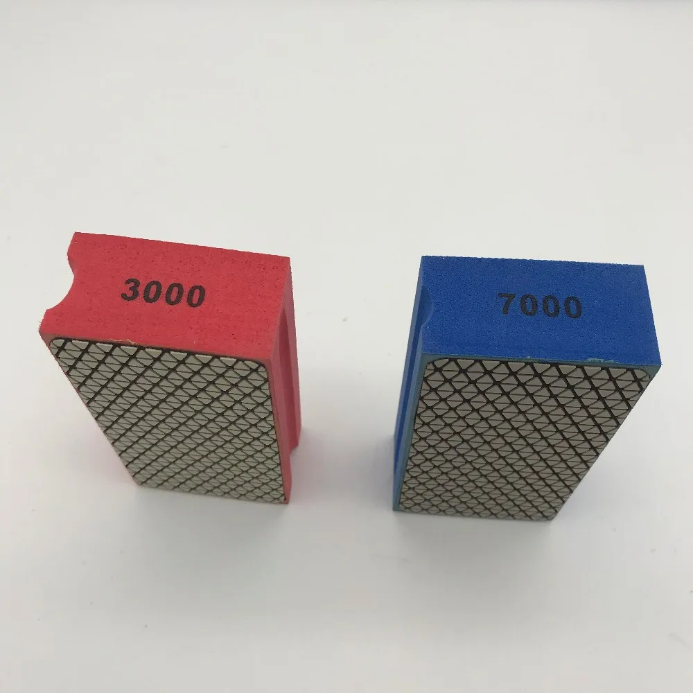 Buy Foam backed Diamond Hand Pad 100 x 50 mm for Glass