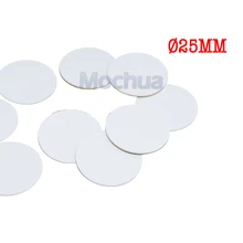 NTAG215 карта ПВХ круглая бирка NFC Forum Тип 2 бирка для Tagmo высокопроизводительная NFC NTAG215 карта