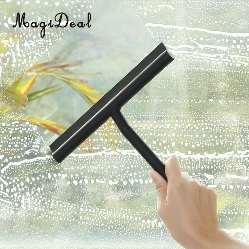 MagiDeal Silicone Car Glass Lights Shower Door Window Mirror Wiper Cleaning Squeegee