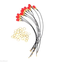 10 шт. SMA штекер UFL/IPX 1,13 Pigtail удлинитель антенна RF Соединительный кабель-B119