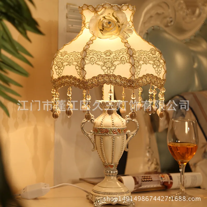

European Idyllic Table Lamp Bar Hotel Villa Project Table Lamp Wedding Gift Lamp