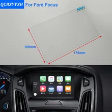 Автомобильный Стайлинг 8 дюймов gps навигационный экран Стальная Защитная пленка для Ford Управление фокусировкой ЖК-экрана автомобиля стикер