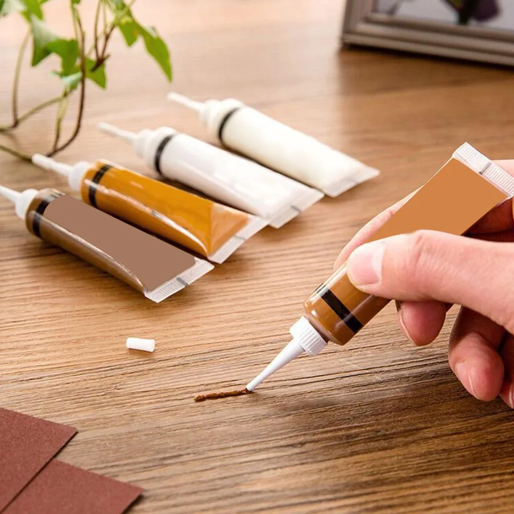 Furniture Scratch Fast Remover Solid Wood Furniture Refinishing Paste Repair Paint Floor colors Paste Repair Pen