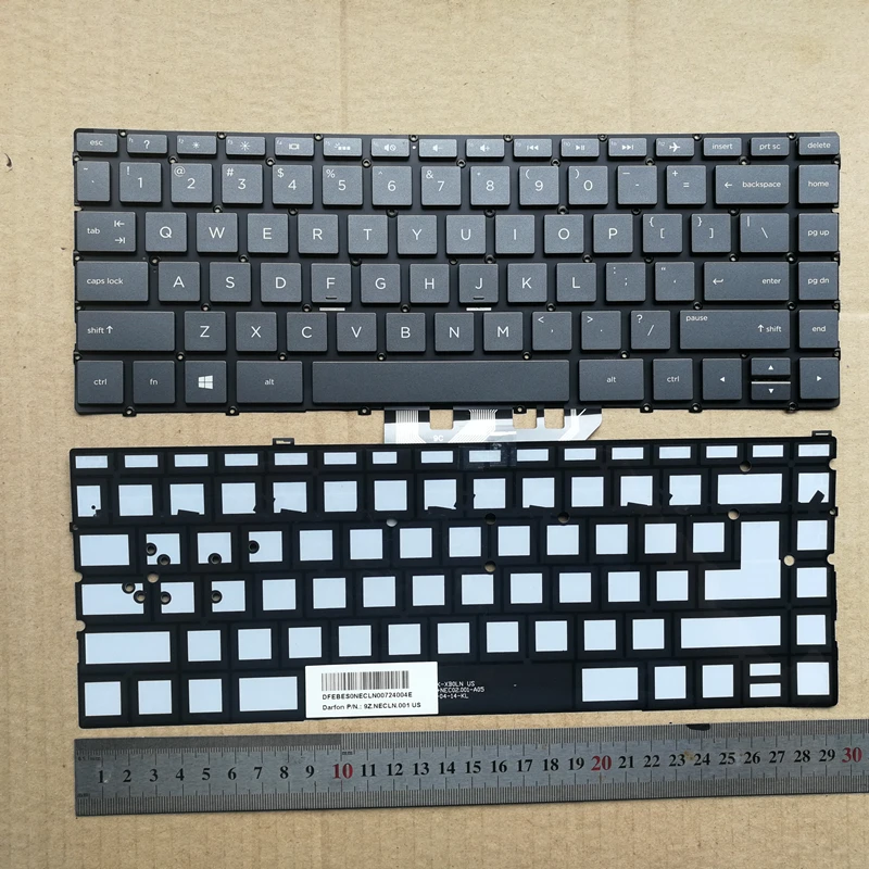 

Backlit US new laptop keyboard for HP Spectre X360 13-ae 13-AC013tu TPN-Q178 envy 13 TPN-I128 C132 W133 W136 Q178 Q199