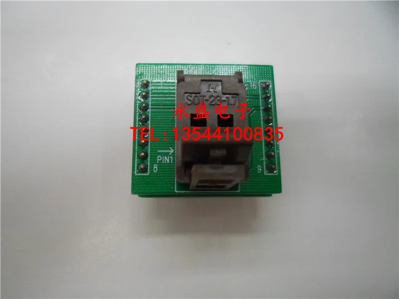 

SOT aging IC test socket burning seat seat SOT23-6-1.7 turn DIP aging test seat FREESHIPPING