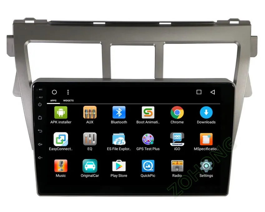 Excellent 2.5D 9" Octa Core 2G+32G Android for Toyota Vios Yaris Belta Car multimedia DVD Player auto radio GPS navigation tape recorder 25