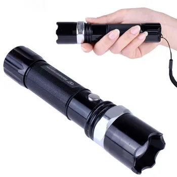 

3 Modes Q5 Zoomable LED Rechargeable Flashlight Torch Lamp for Outdoor APJ