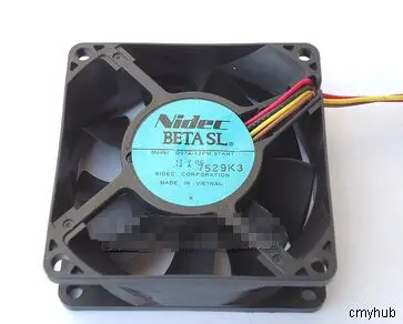 Подлинный для NIDEC BETA SL D07A 12PM 11AH1 DC12V 0.14A 4 контактный 7025 70 мм 70x70x25 охлаждающий