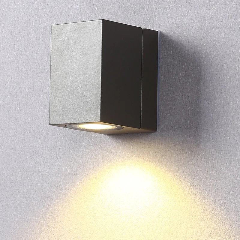 Led ao ar Luz de Parede Luz à Prova Dobrável Livre Iluminação Lâmpada Exterior Fora Varanda Dwaterproof Água Ip65 Jardim Arandelas Parede Ac85-265v 6 Dobrável led ao ar livre iluminação luz