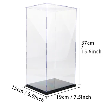 

Acrylic Display Case For Models Toy Removable Assembling Showing Box Collectibles Countertop Anime Figure Protection Boys Toys