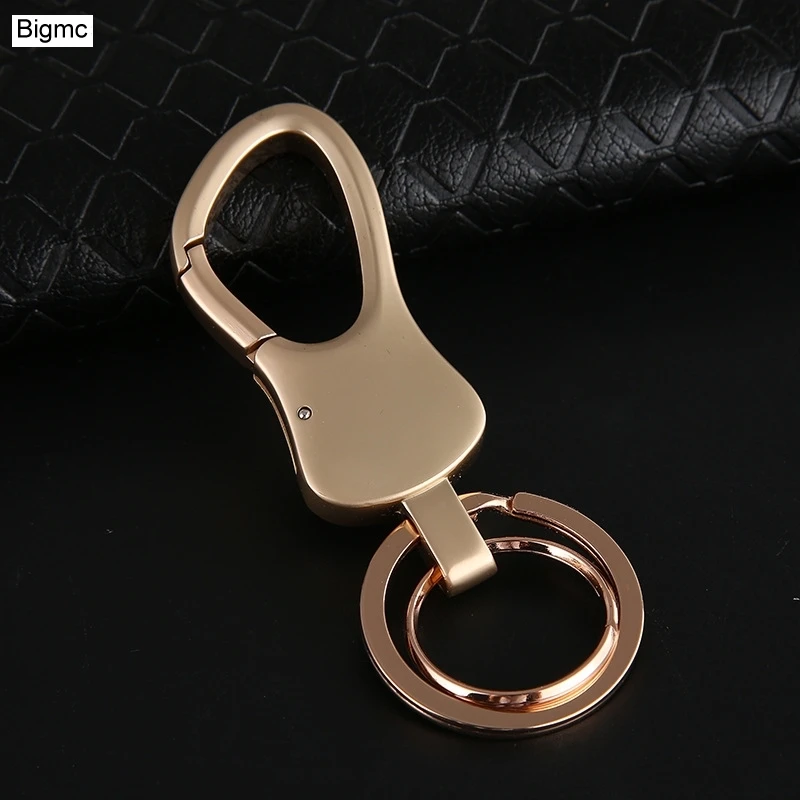 Brand Top Men Car KeyChain Women New Waist hanging zinc alloy Key