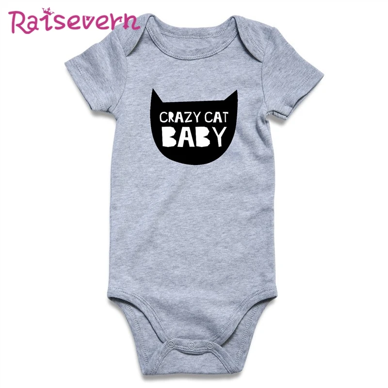 

Letter Print Baby Bodysuit Summer Newborn Cotton Body Romper Baby Short Sleeve Underwear Infant Boy Girl Cat Cartoon Pajamas