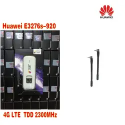 Huawei E3276 e3276s-920 TDD LTE разблокировать huawei usb модем плюс 2 шт. 4 г антенны