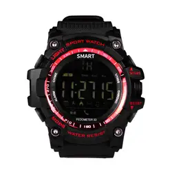 EX16 IP67 Водонепроницаемый Смарт-часы Bluetooth уведомления удаленного Управление шагомер спортивные часы Для мужчин наручные часы