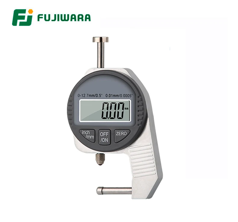 FUJIWARA штангенциркуль 0 12 7 мм инструмент для измерения толщины кожи тонкой пленки