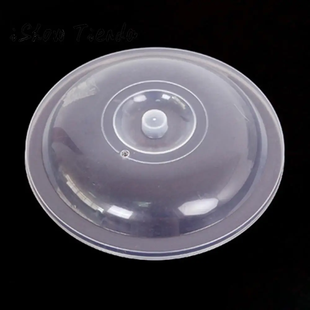 Microwave Food Cover Plate Vented Splatter Protector Clear Kitchen Lid