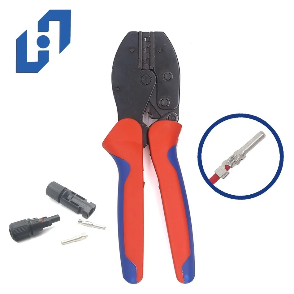 

MC4 Solar Photovoltaic Terminal Crimping Pliers Solar Panels Waterproof Seal Connector Tool Single Pliers Or Connector Set
