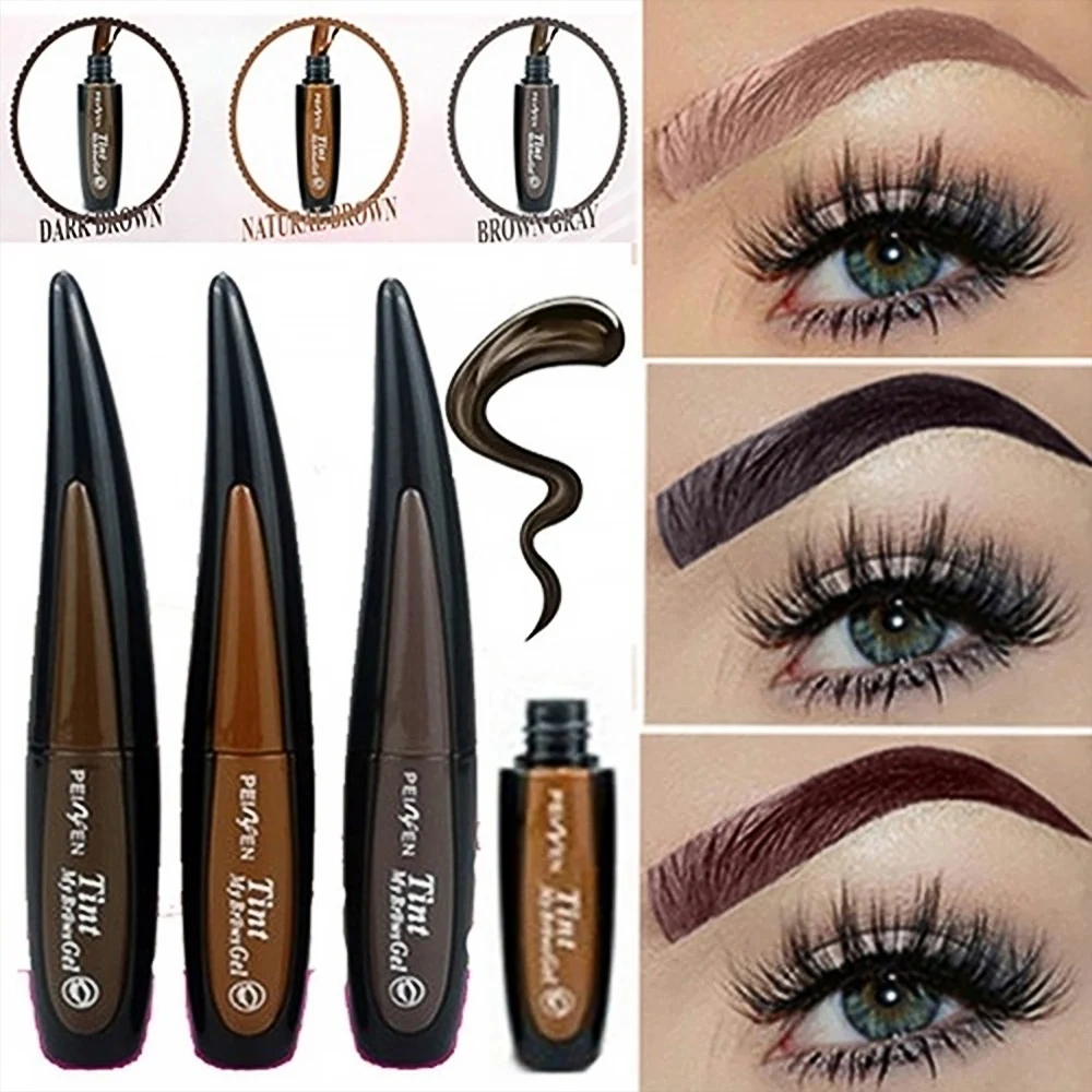 

Eyebrow Pen Waterproof Fork Tip Eyebrow Tattoo Pencil Long Lasting Professional Fine Sketch Liquid Eye Brow Pencil