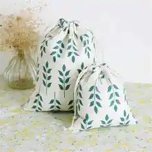 Зернистый рисунок принт вытягивание пыли получить ткань хлопок белье ткань мешок одежда носок обувь нижнее белье мешок 3 размера хит