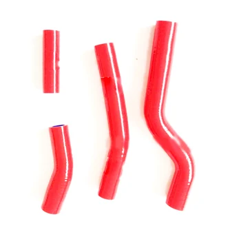 

For Yamaha WR450F WR 450F 2007-2011 Red Silicone Radiator Coolant Hose 4Pieces