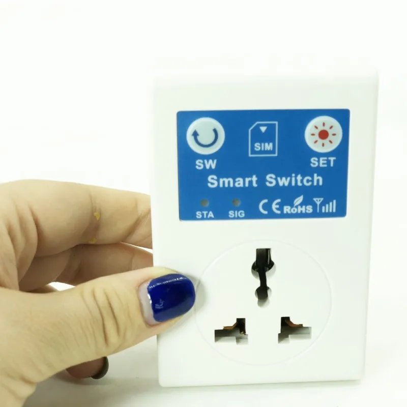 5pc/lot 100% Genuine GSM Mobile Phone Remote Control Smart Socket SC1-GSMVC EU/UK/AU Plug SC1-GSML upgraded version Smart Switch