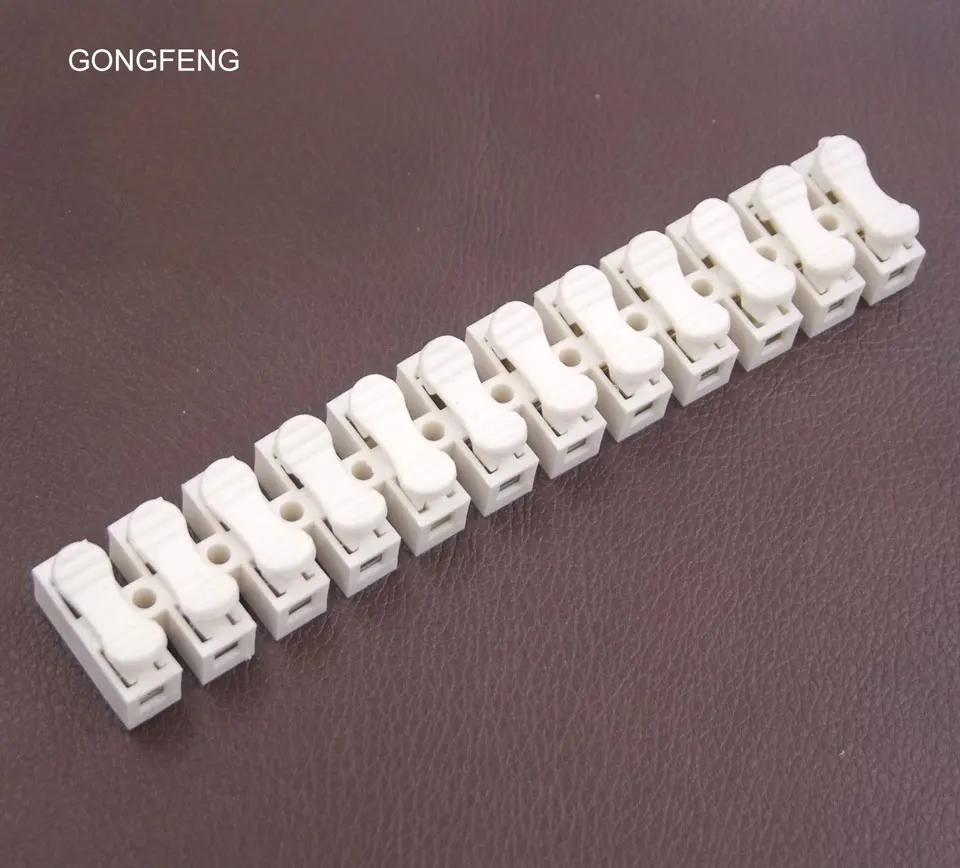 

HOT 50pcs NEW Wire Connector 12 push Fast docking Wire terminal for Universal joints Special Wholesale Free shipping TO Russia
