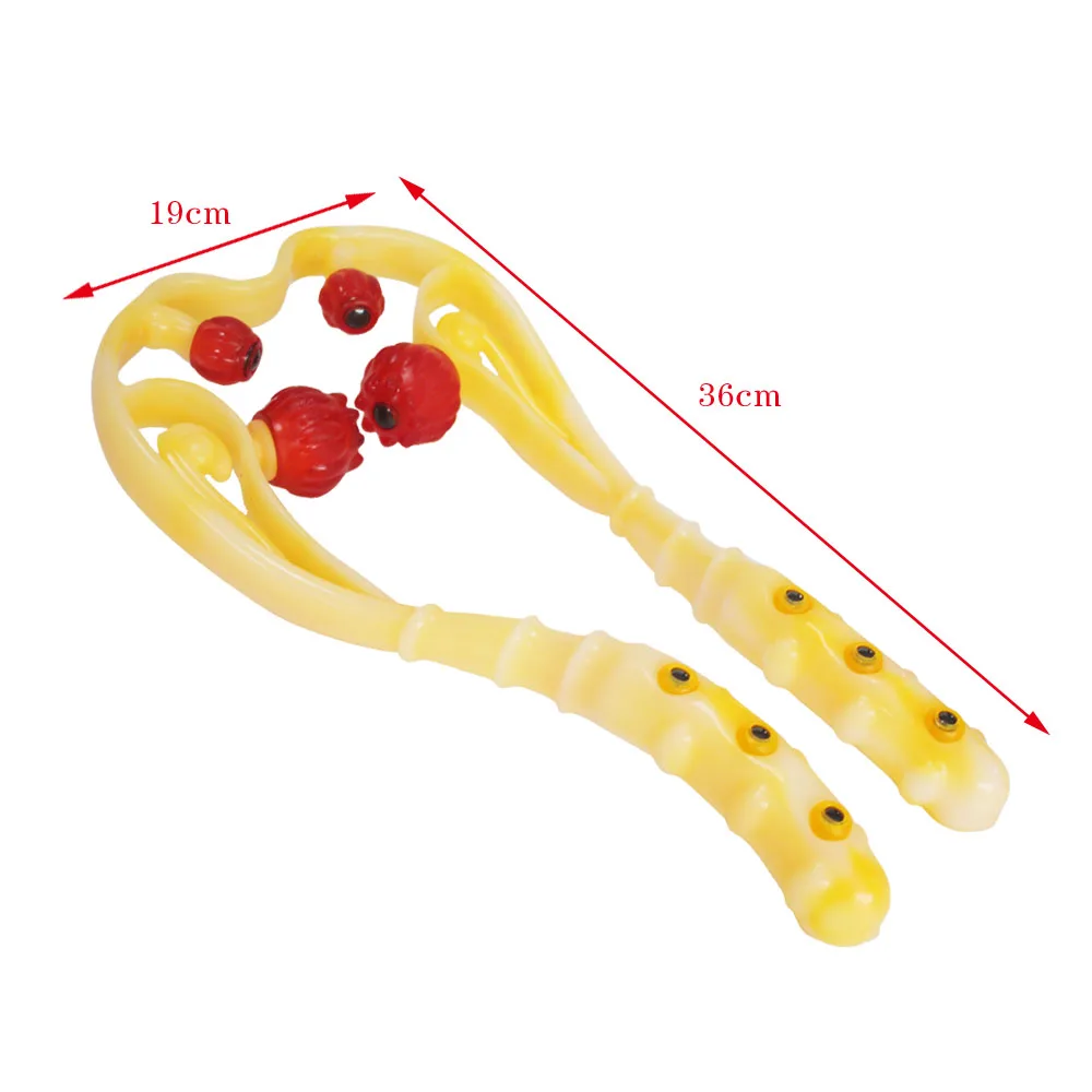 Бытовой ручной разминающий массажер, четыре магнитотерапии, магнитный терапевтический Массажный мяч, шея и расслабление шеи