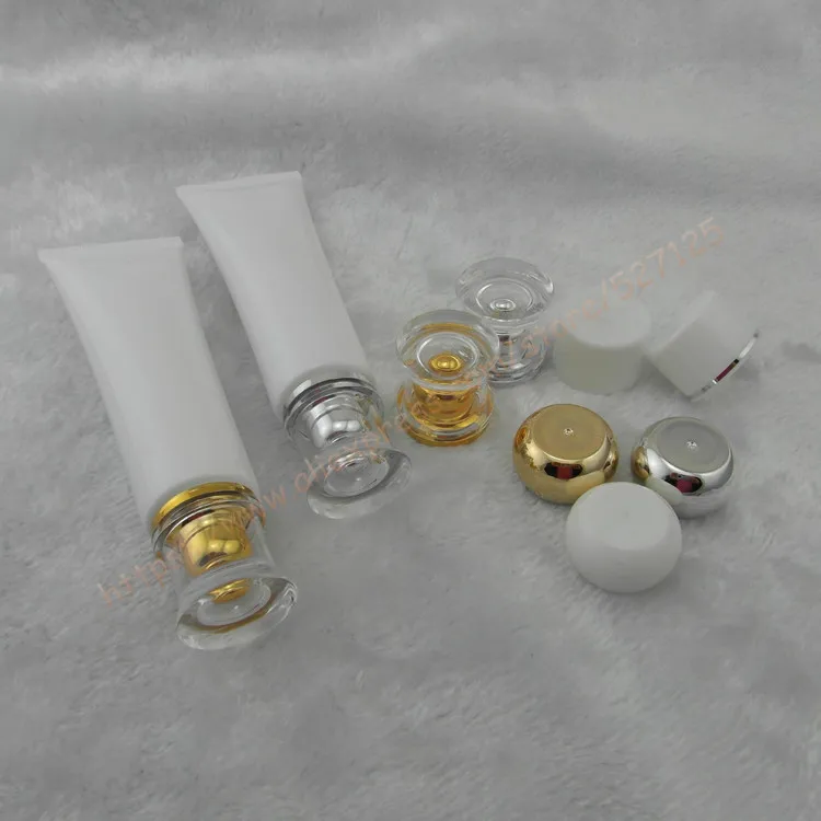 100 г белый крем косметический, 100 мл пластиковые трубки, для крем для глаз/гель/mildy мыть/Суть жидкости/Крем для рук/образец контейнер