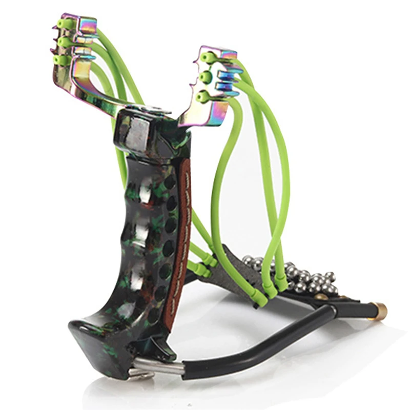 

Powerful Slingshot Wrist Sling Rocket Professional Hunting Slingshot Heavy Duty Launching Bands High Velocity Catapult