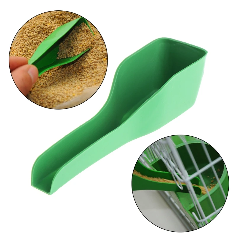

Bird Spoon Add More Food Feeding Tableware Utensil Grain Tools Poultry Chicken