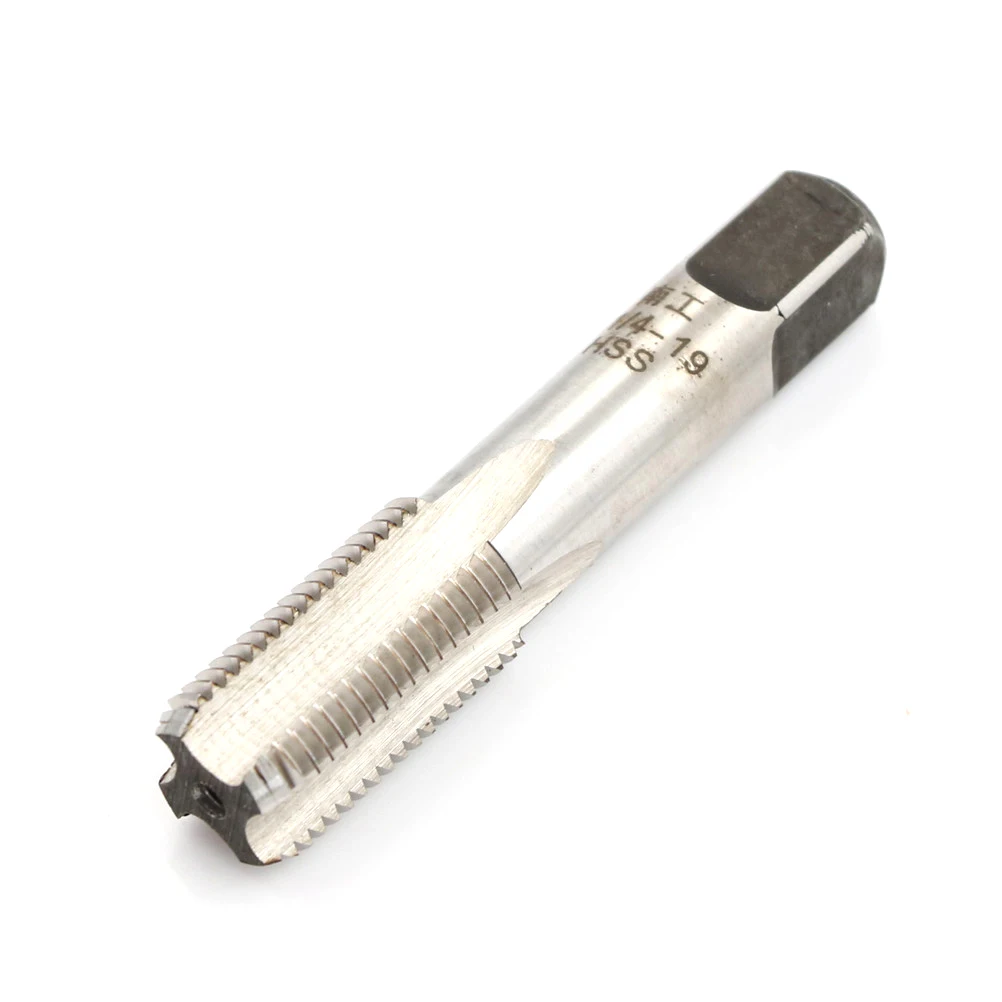 

High Quality 55 Degree 4 Flutes Pipe Tap G1/4-19 BSP 55 Degree Pipe 1/4'' Thread Die Tap Plug Taper Pipe Tap