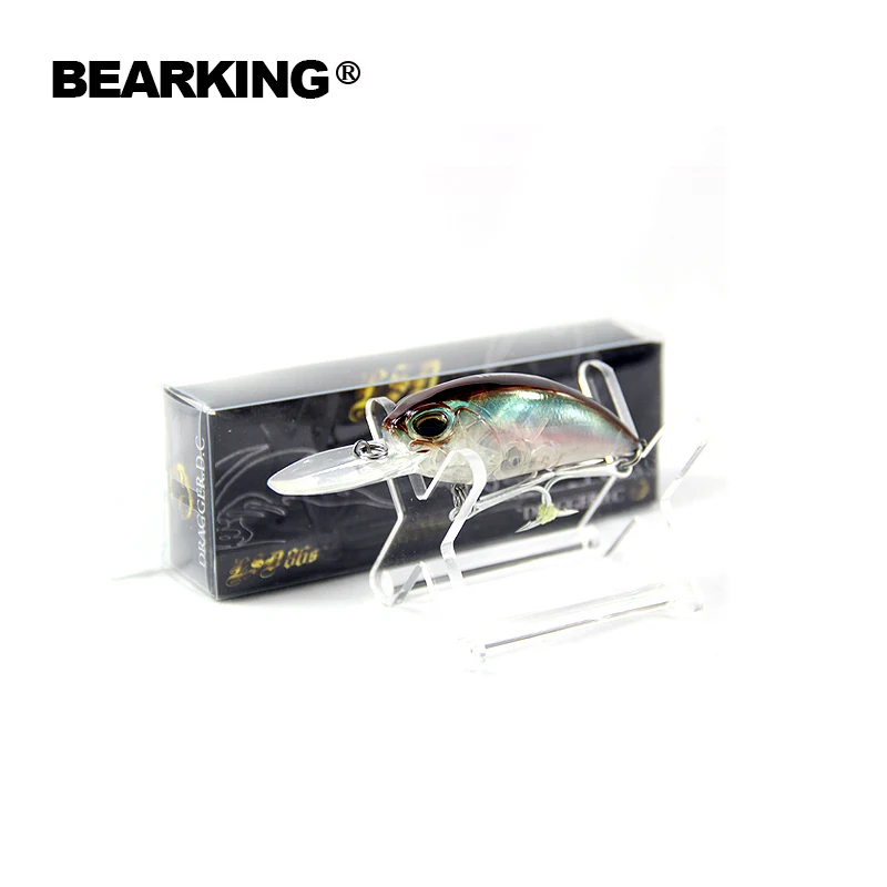Bearking Hot Model:5pcs/lot professional fishing lures, Mixed colors, Crank 65mm 15.8g, Floating,dive 3m,free shipping