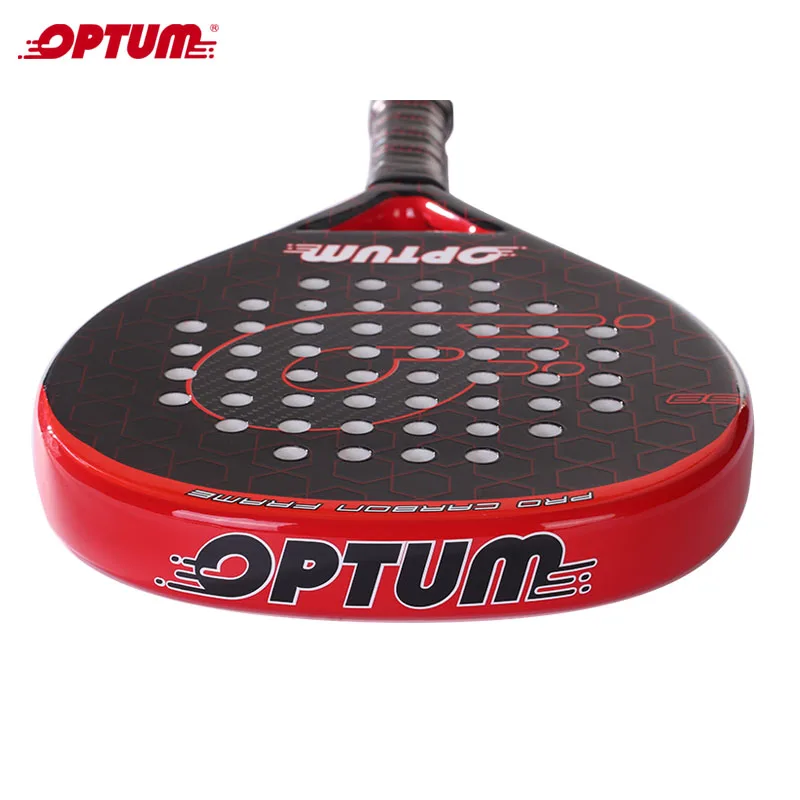 OPTUM النخبة 3 K الكربون الألياف تنس Padel مضرب راكيت تنس مضرب الجدف مع غطاء حقيبة