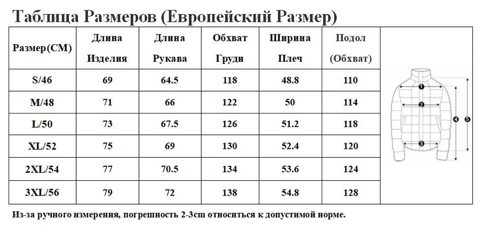 M1361 RU SIZE