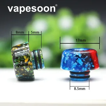 

VapeSoon Colorful 510 Resin Drip Tip For TFV8 BABY TFV12 BABY Prince MELO 3 MINI Atomizer etc