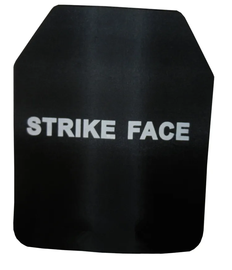 

1pc NIJ IIIA Stainless Steel Shooter Cut Anti-trauma Ballistic Plate